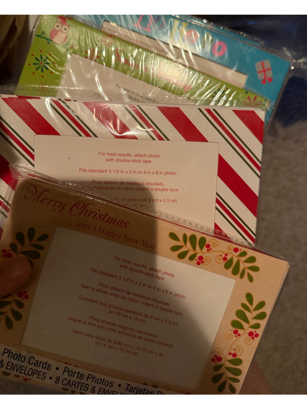 9 Packages of New Holiday Cards